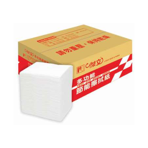 傑文多功能無塵擦拭紙 - 單抽雙張、厚實實用
