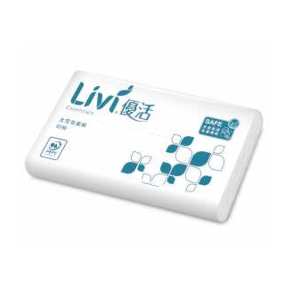 優活太空包面紙 - 柔韌不掉屑，溫和親膚