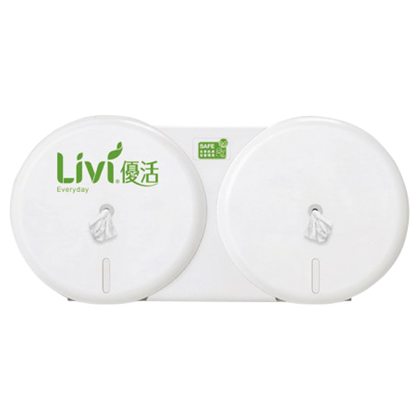 優活中央抽取式衛生紙與使用盒