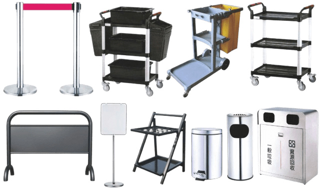 不鏽鋼引導/告示設備(告示牌、垃圾桶、導引柱)