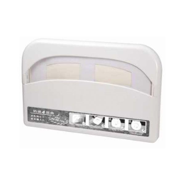 馬桶坐墊紙架 - 內嵌式設計不易卡紙